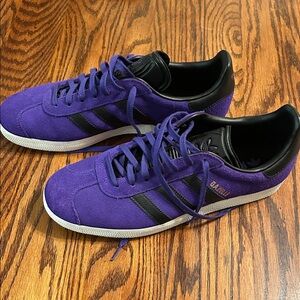 Adidas Gazelle purple suede men’s size 9